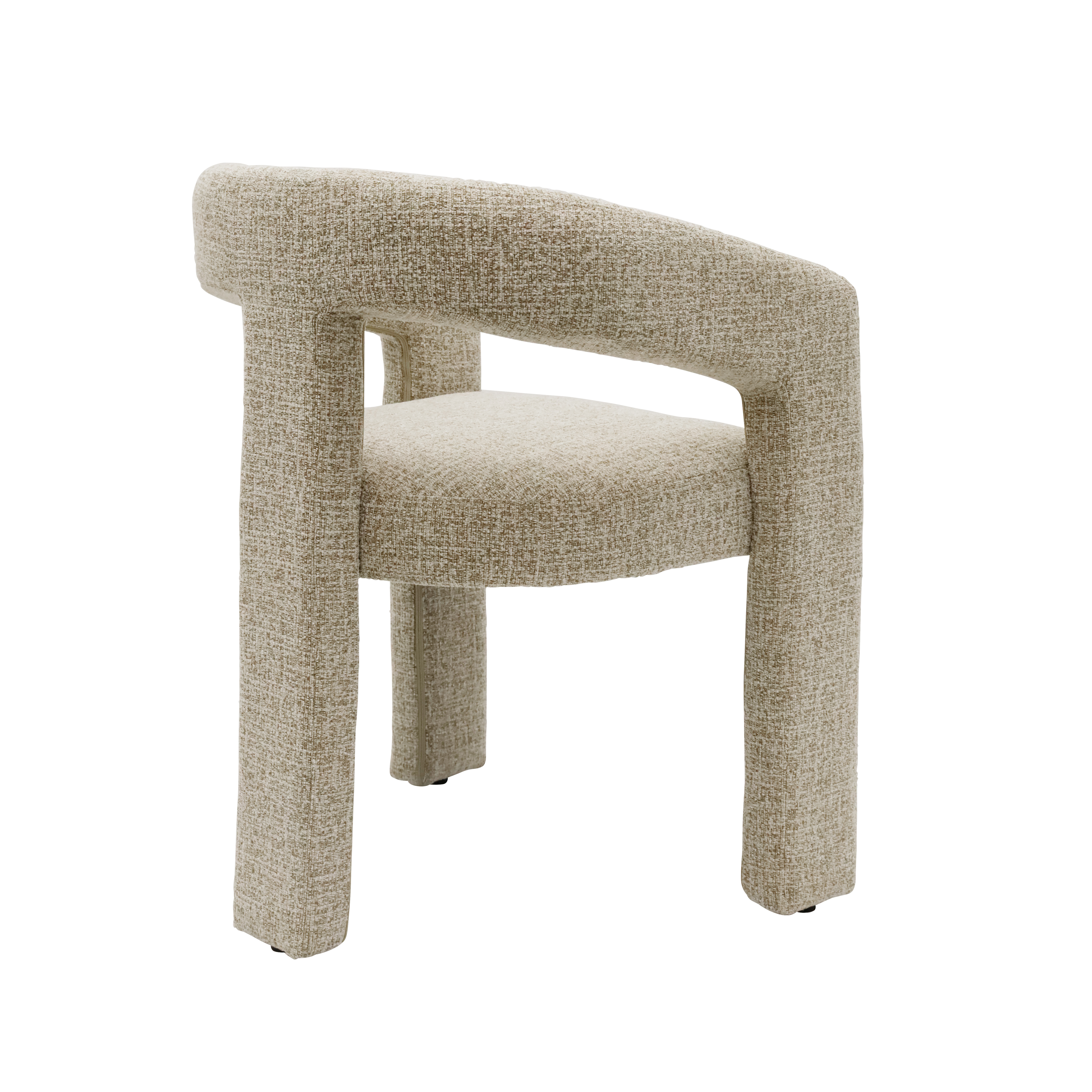Elise Dining Chair - Taupe Fleck