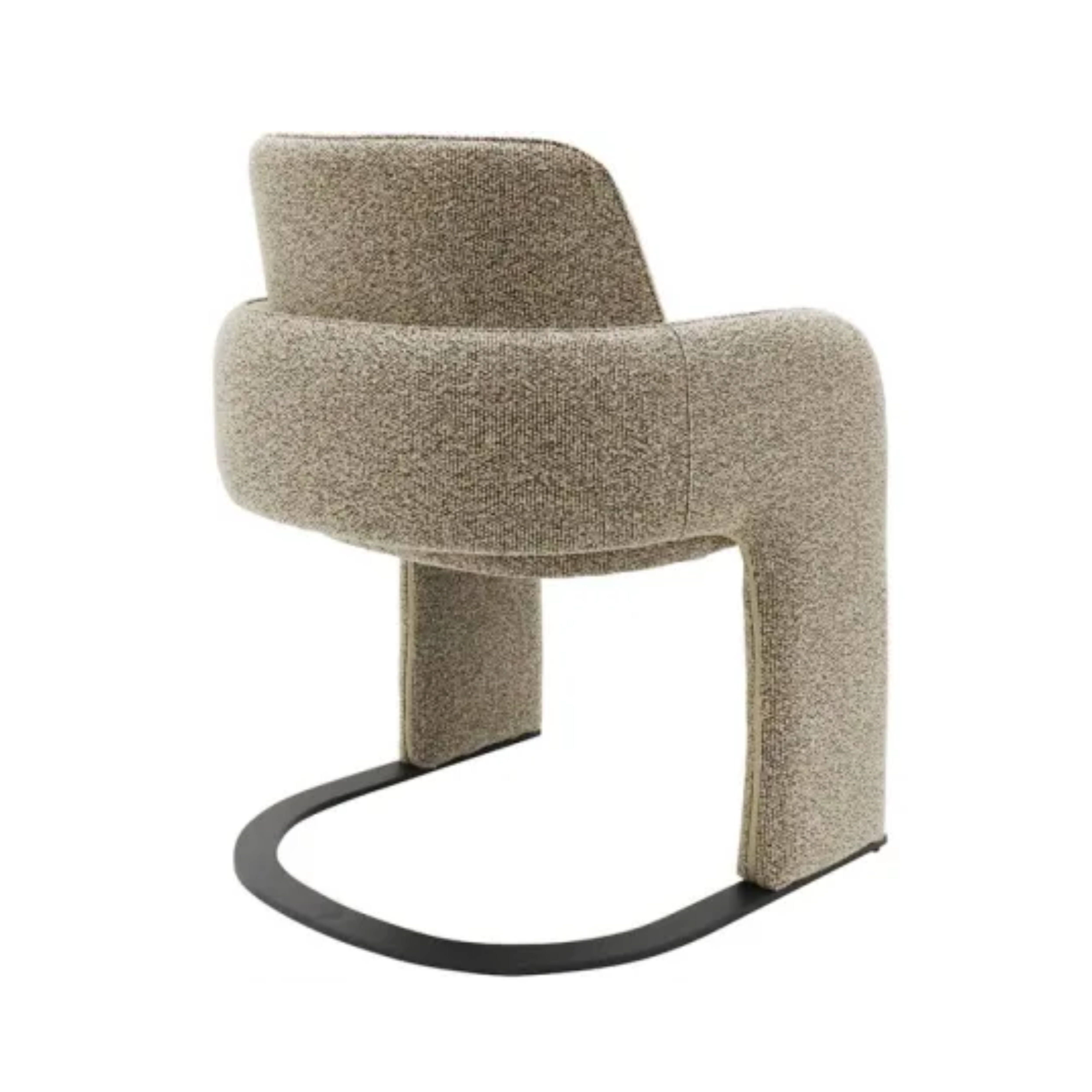 Stoney Dining Chair - Oatmeal Black Fleck