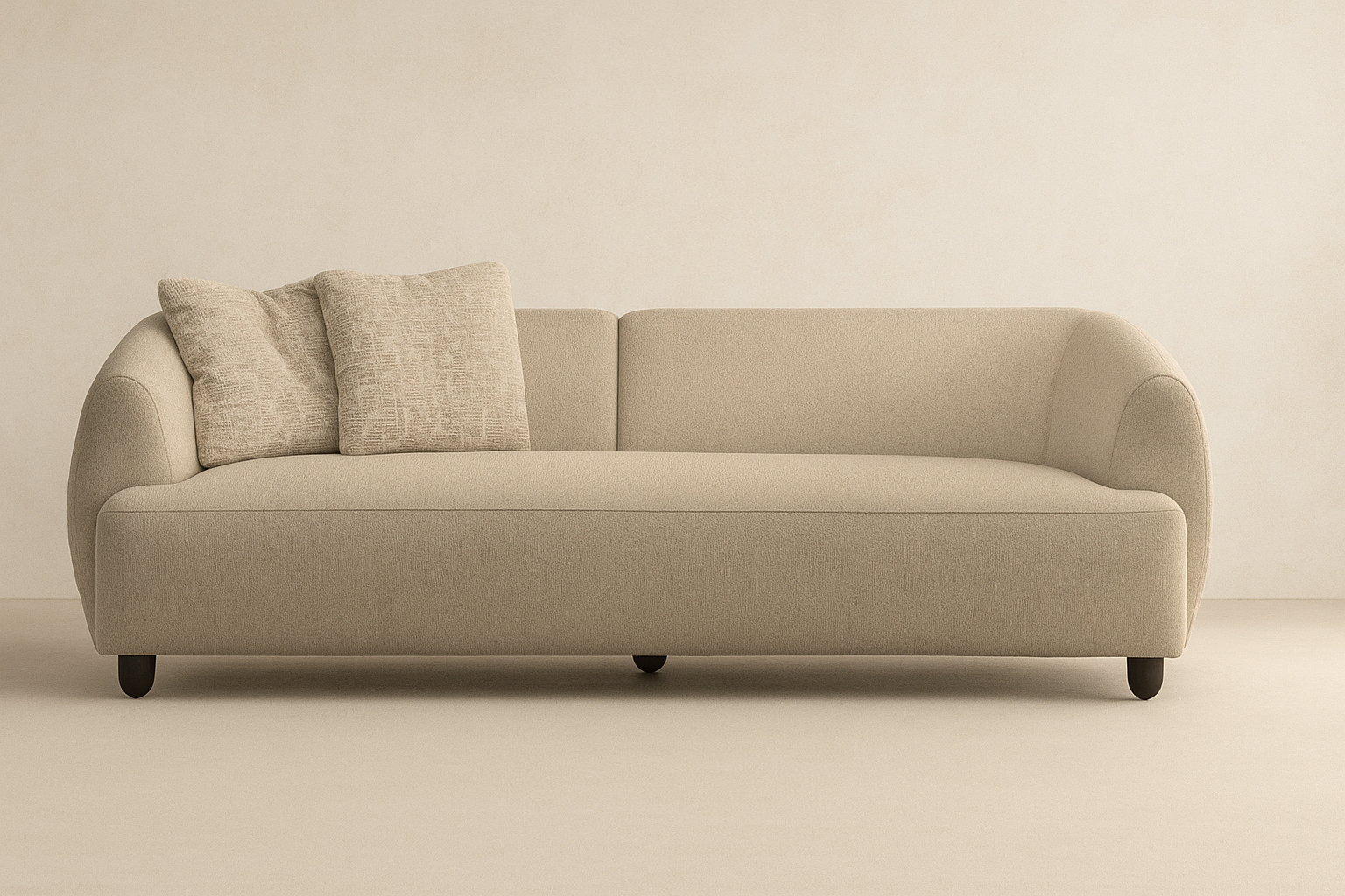 Mimi 3 Seat Sofa - Oatmeal