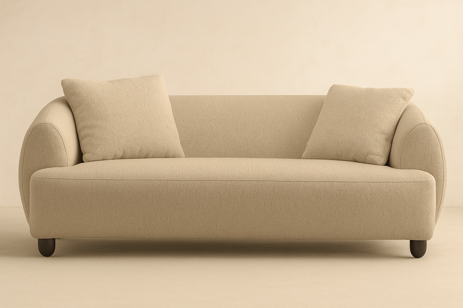 Mimi 2 Seat Sofa - Oatmeal