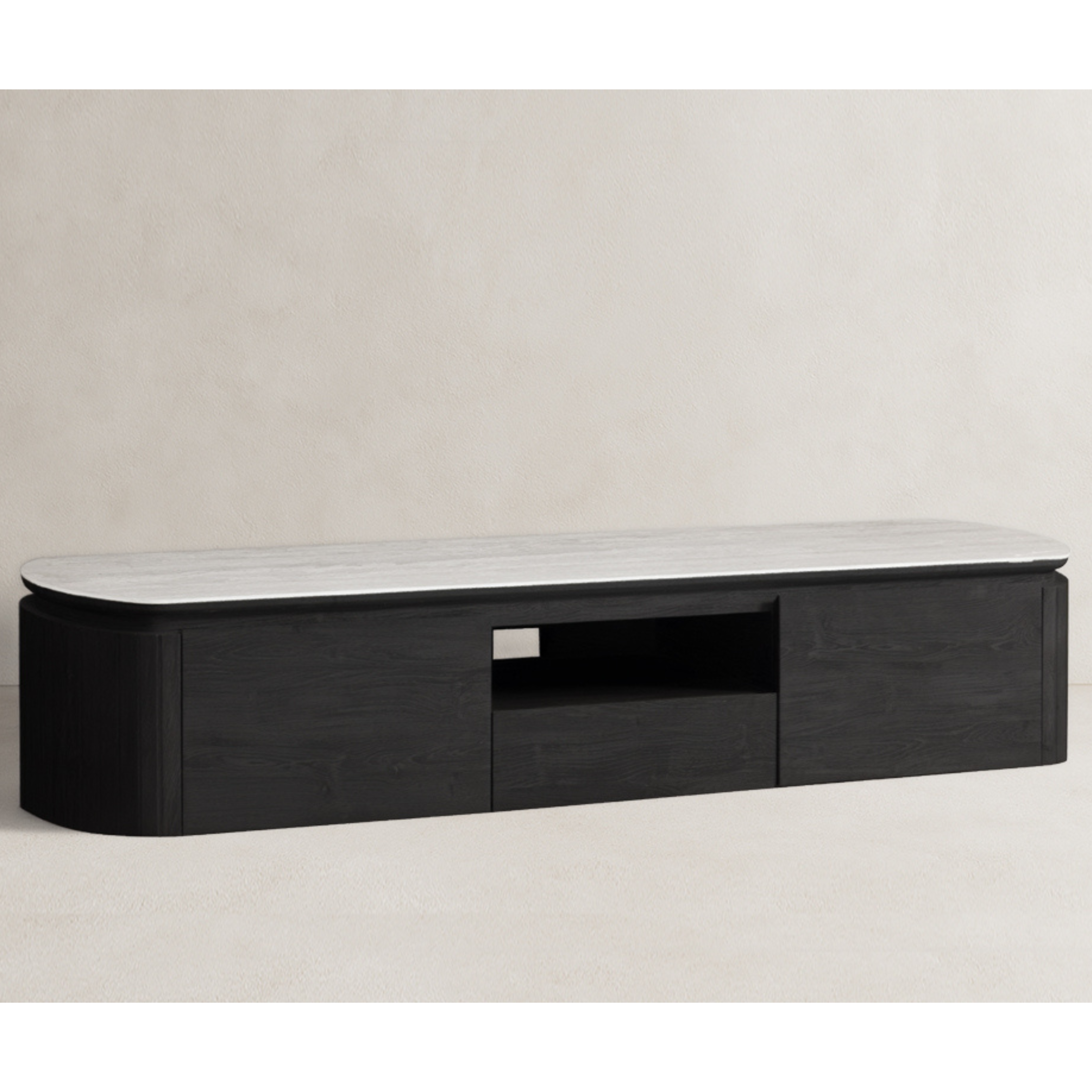 Kemmel Media Unit - Black