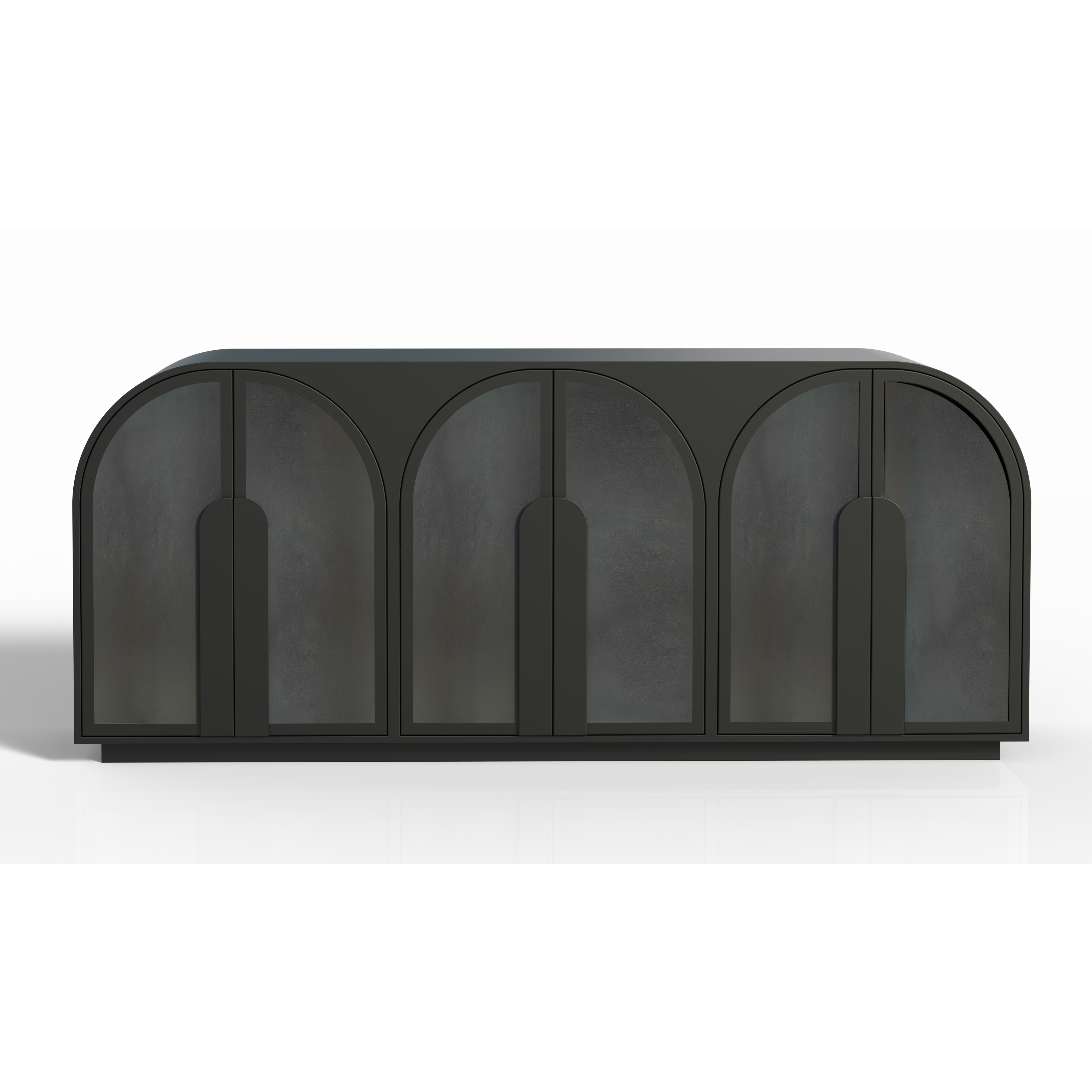 Nico Wooden Sideboard - Black