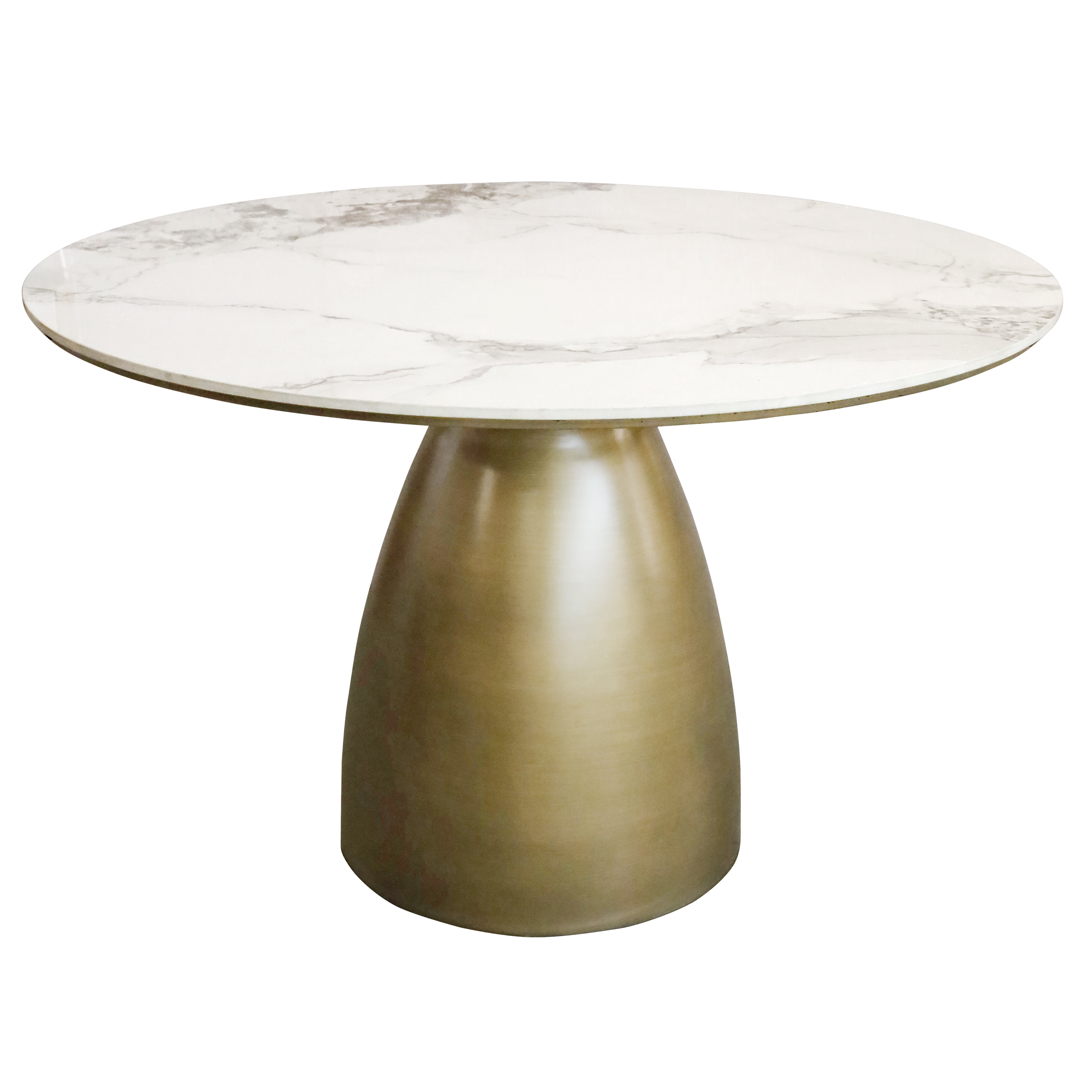 Lima Bronze & Sintered Stone Dining Table