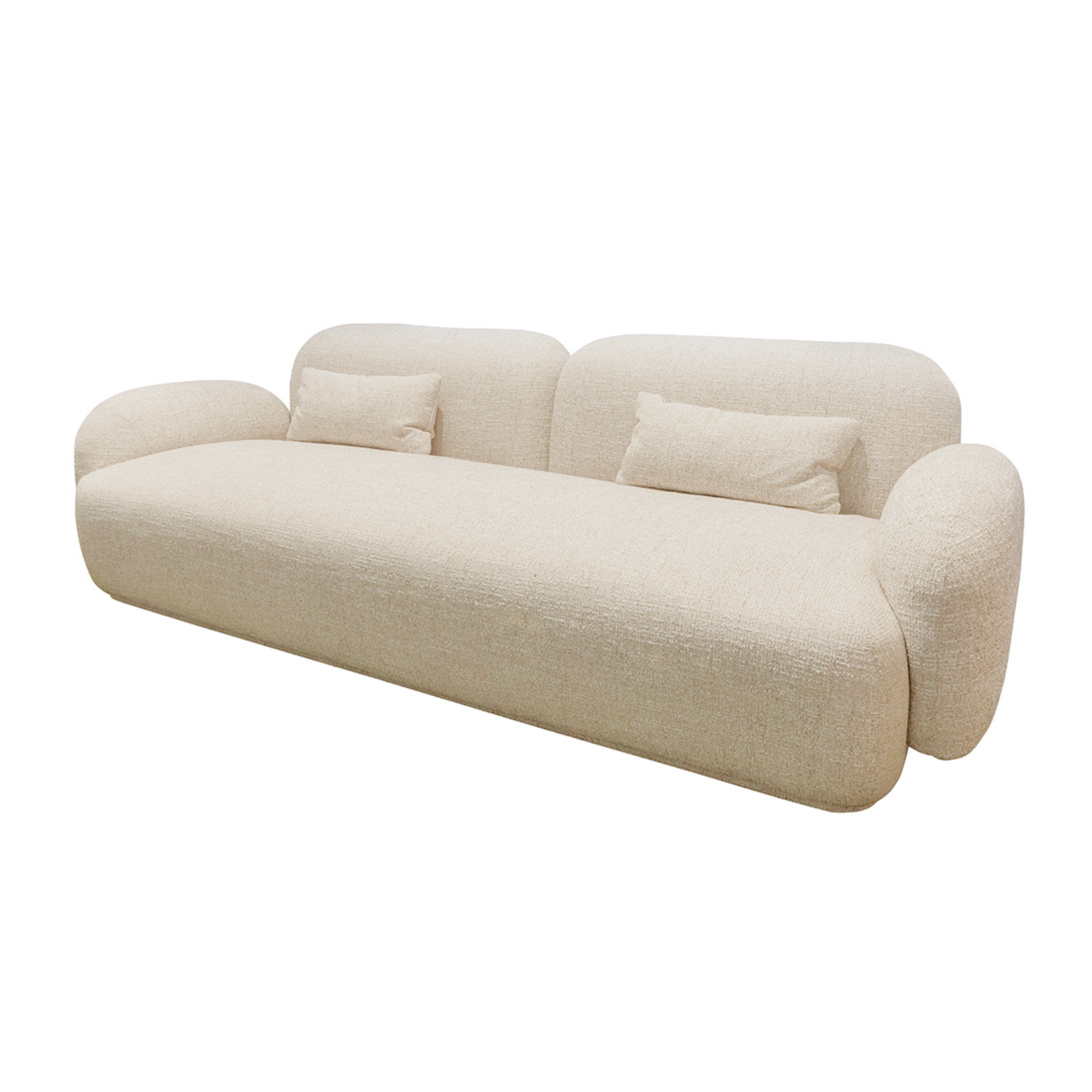 Nellie 3 Seat Sofa - Snow