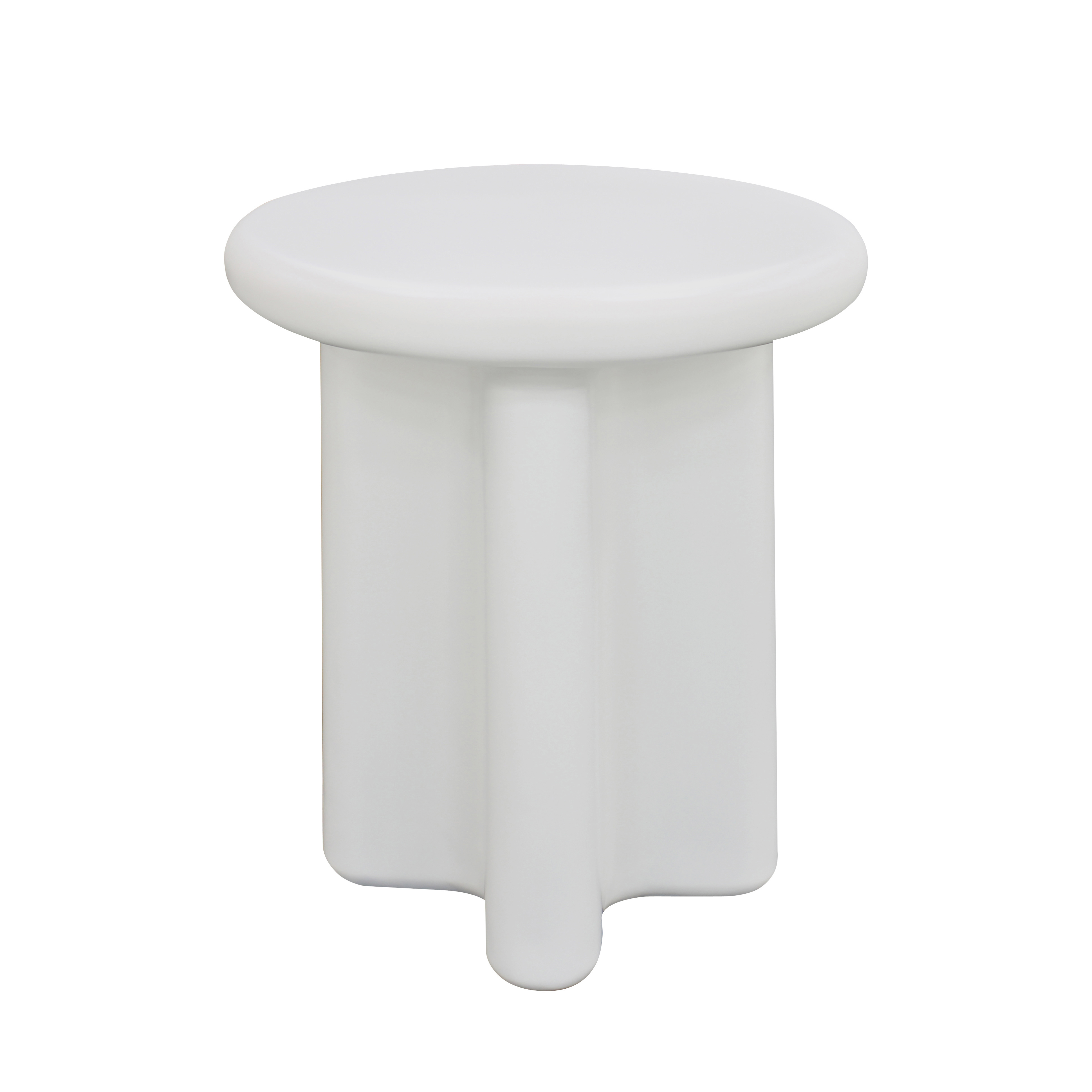 Izzy Side Table - White Matt
