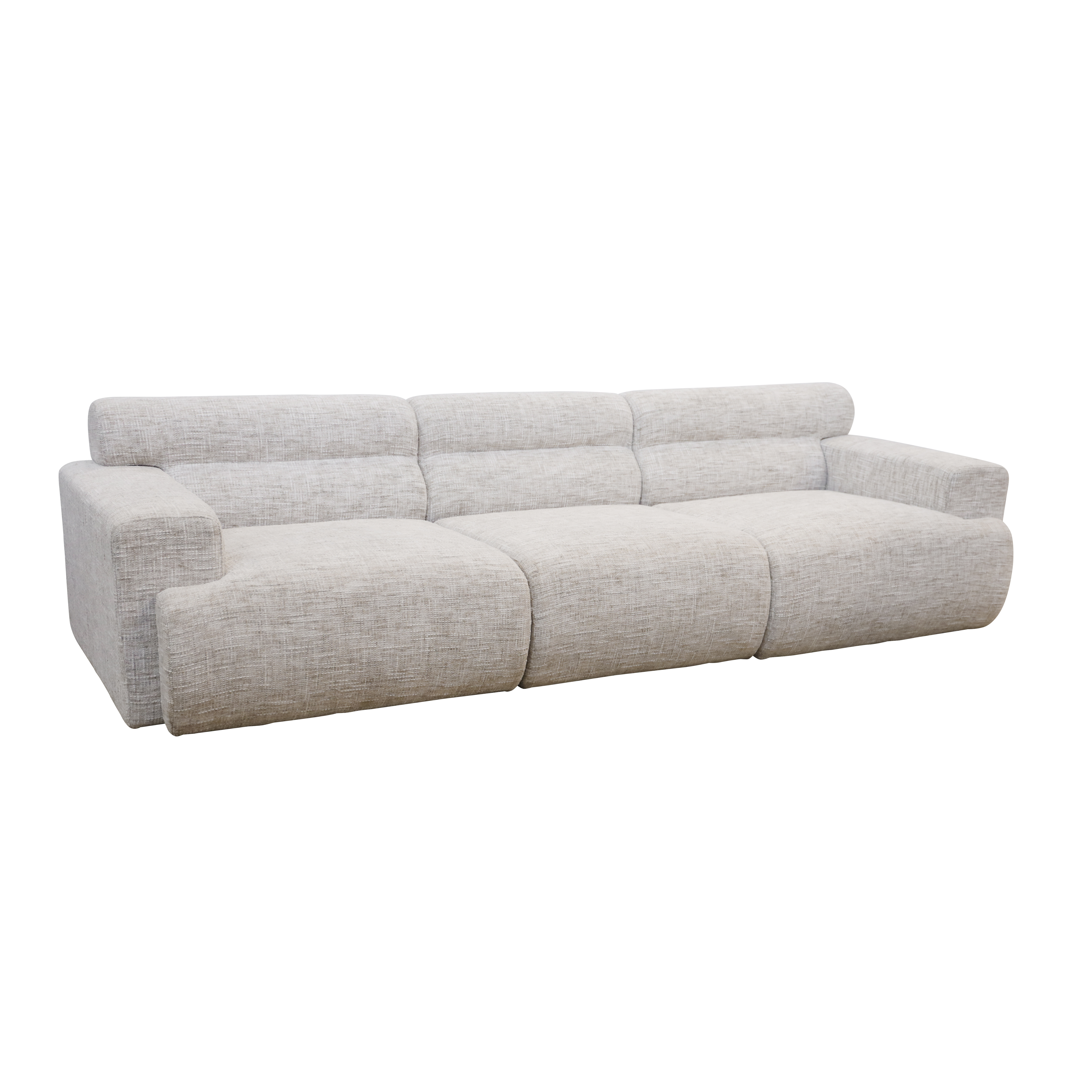 3 PC Charlie Sofa - Textured Oatmeal