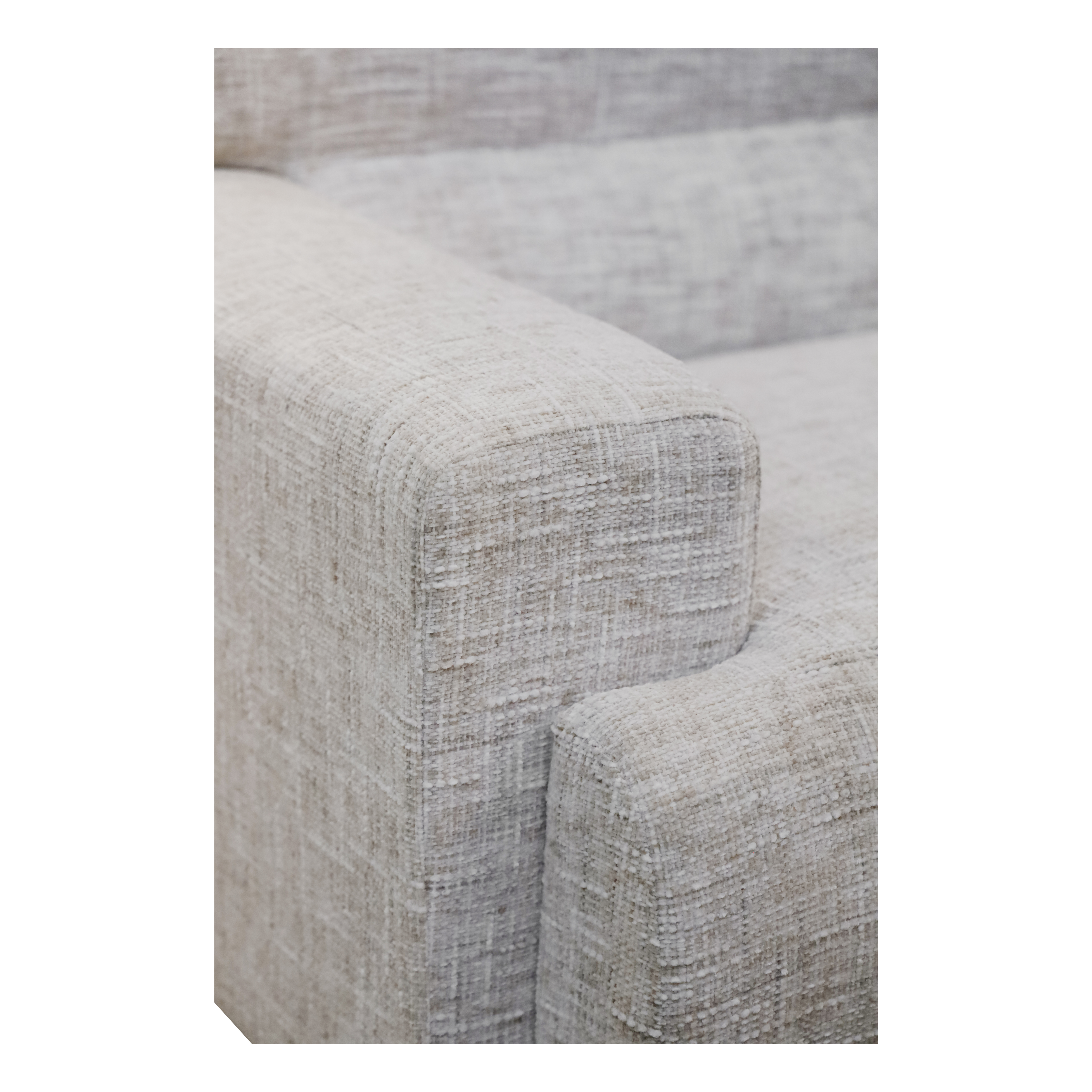 3 PC Charlie Sofa - Textured Oatmeal