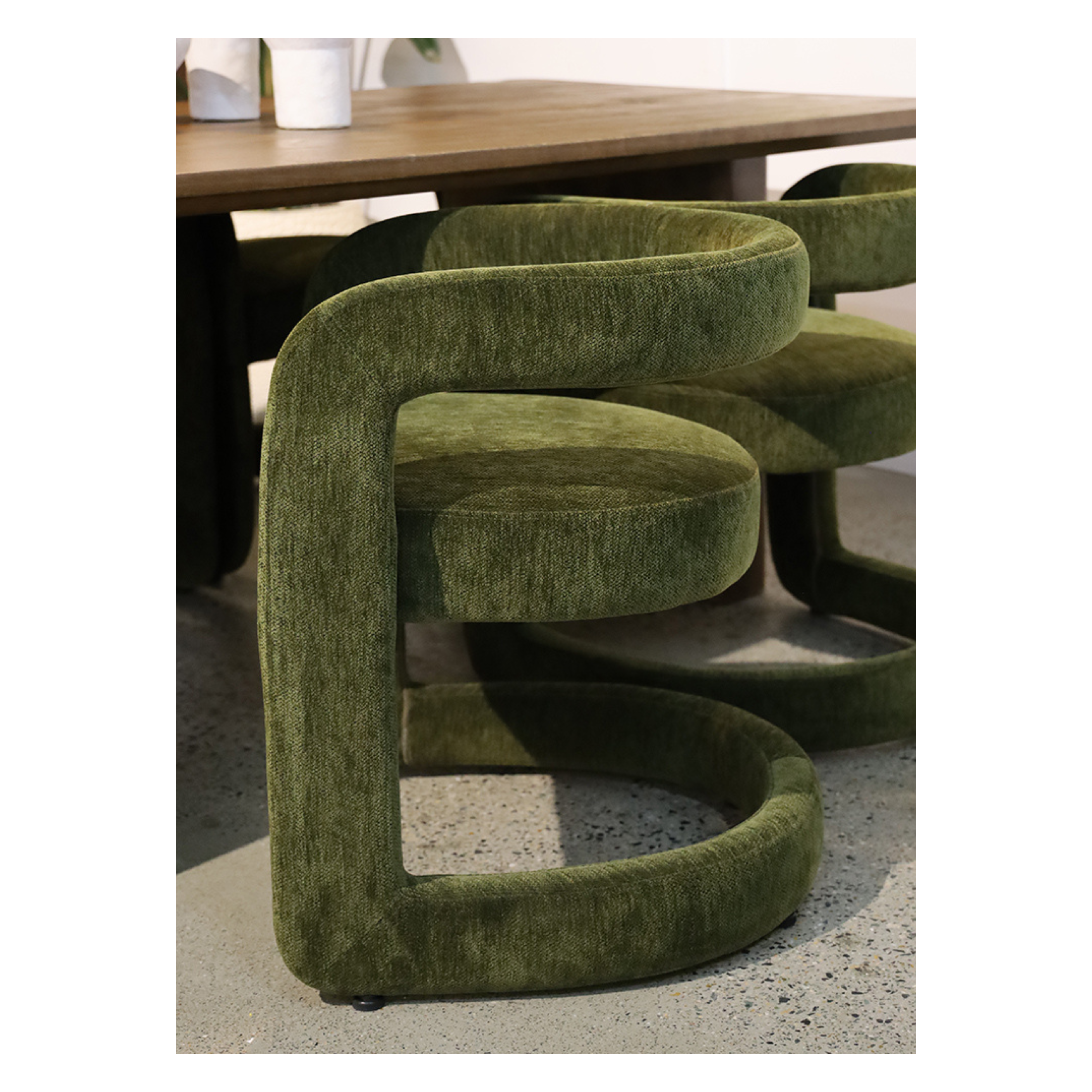 Delilah Dining Chair - Deep Olive