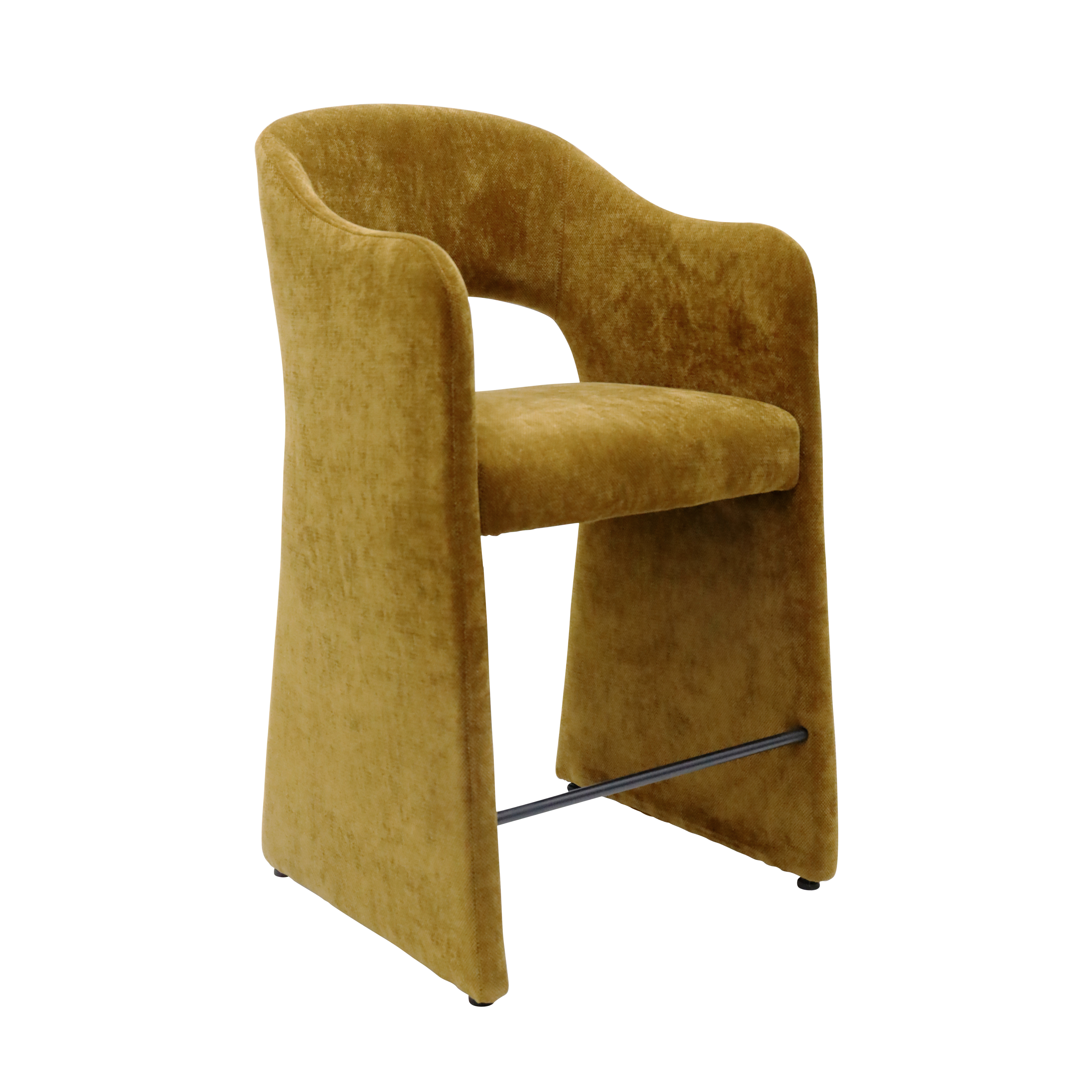 Dimity Bar Stool - Ochre